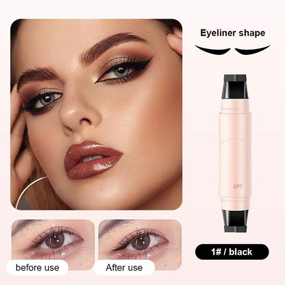 Rotating Dual-Wing Eyeliner with 2x Formula Capacity