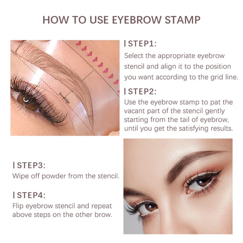 Siare™ Eyebrow Stamp Styling Set