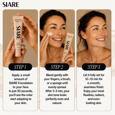 Siare - Color Changing Foundation