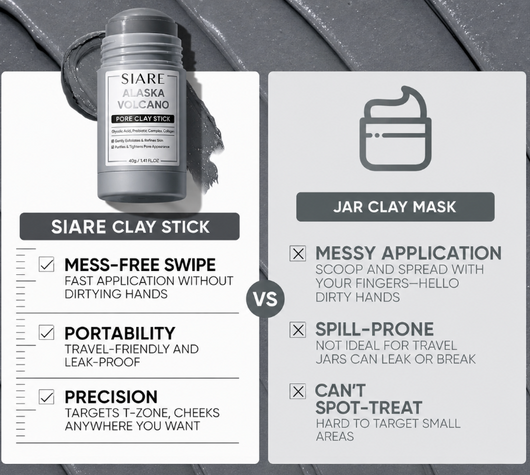 Siare™ Alaska Volcano Pore Clay Stick
